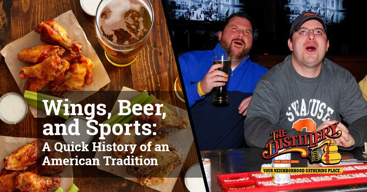 Wings, Beer, and Sports Bar | The Distillery Restaurant