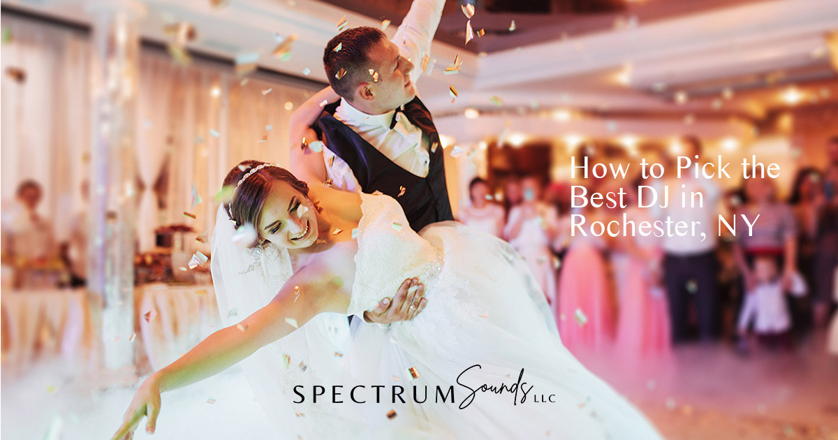 Bride and groom's first dance at reception