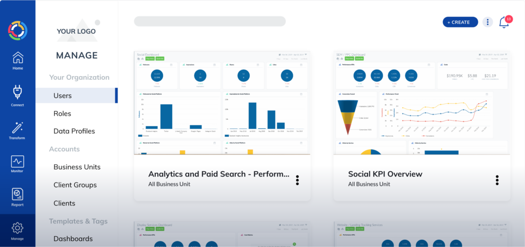 Data transformation and enrichment with TapClicks paid media reporting tool