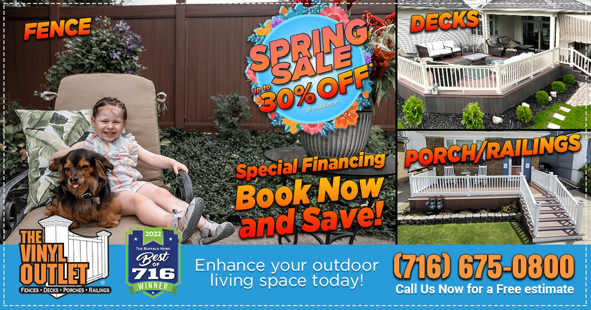 Specials Fences, Decks, Porches, Railings The Vinyl Outlet