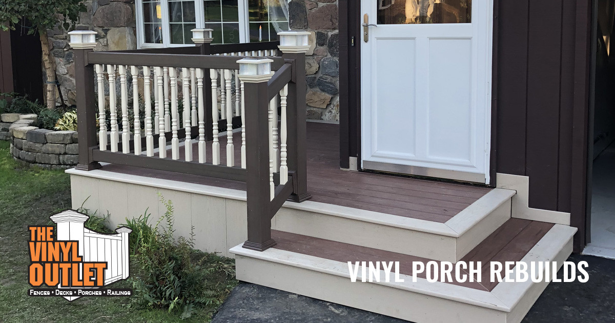 Vinyl Porch Rebuilds in Buffalo NY