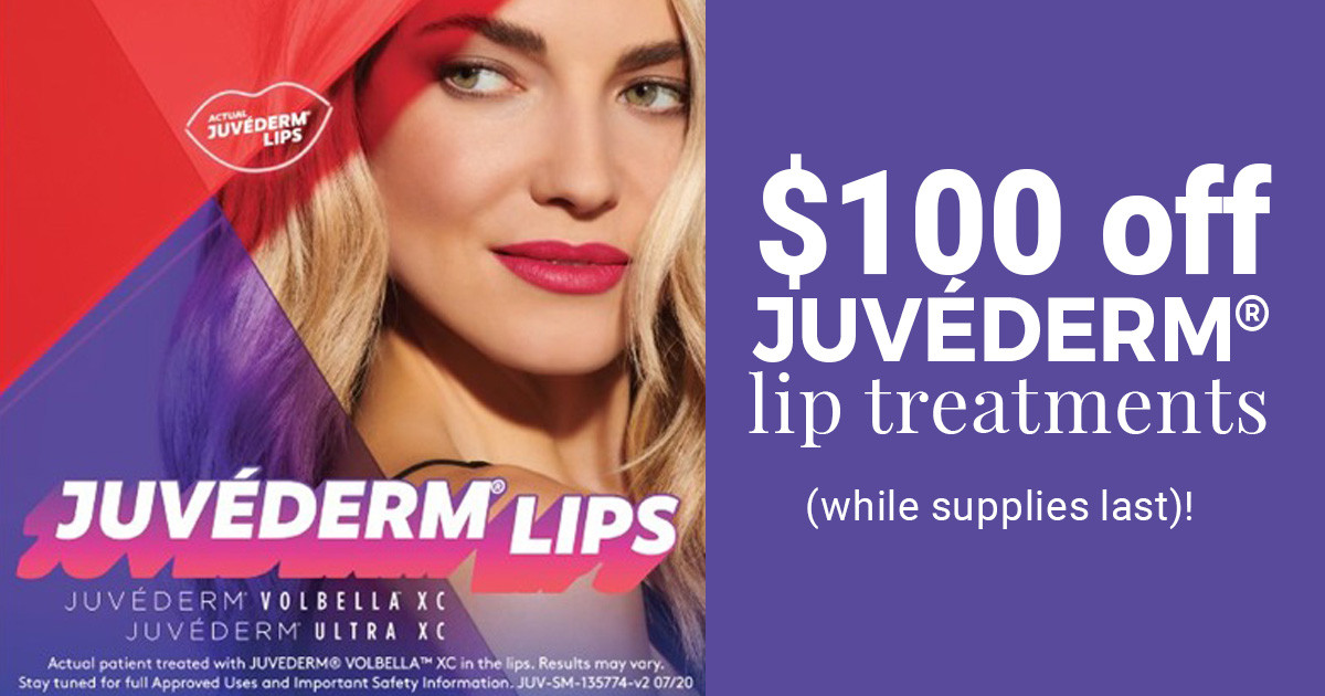 JUVÉDERM® lip treatments