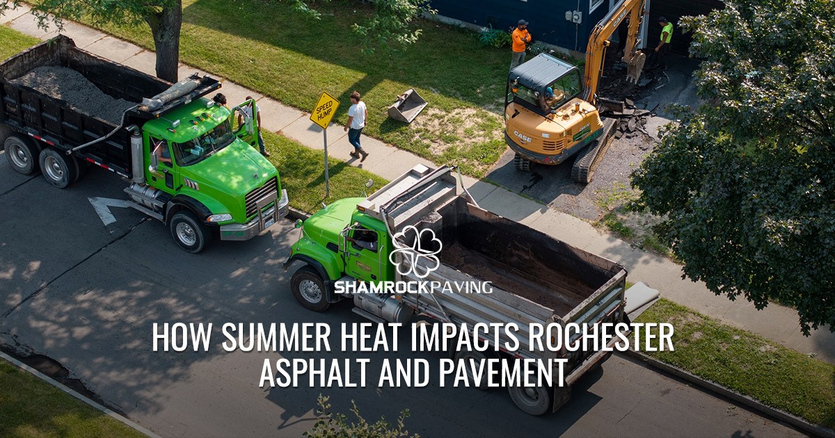 How Summer Heat Impacts Rochester Asphalt and Pavement