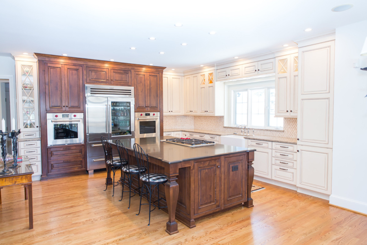 Expansive WoodMode Kitchen Remodel in Rochester