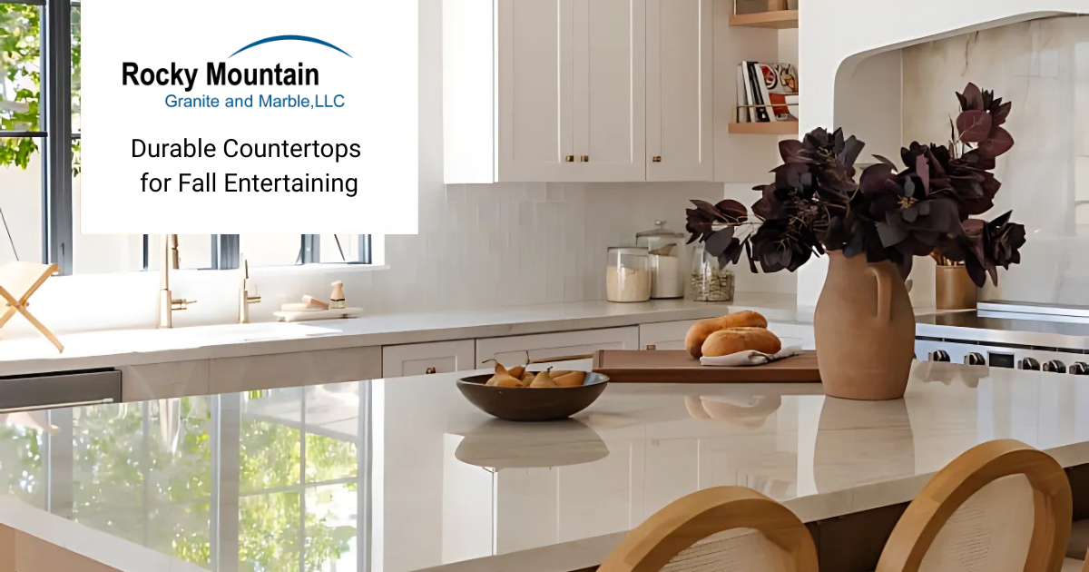 Durable Countertops for Fall Entertaining