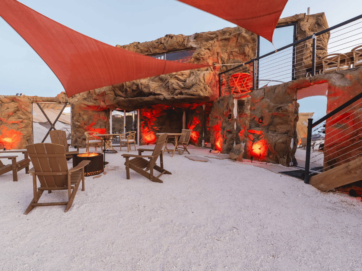 Basalt Rock Wall Panel (large) 14' x 9'