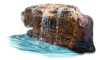 Garden Water Fall faux rock