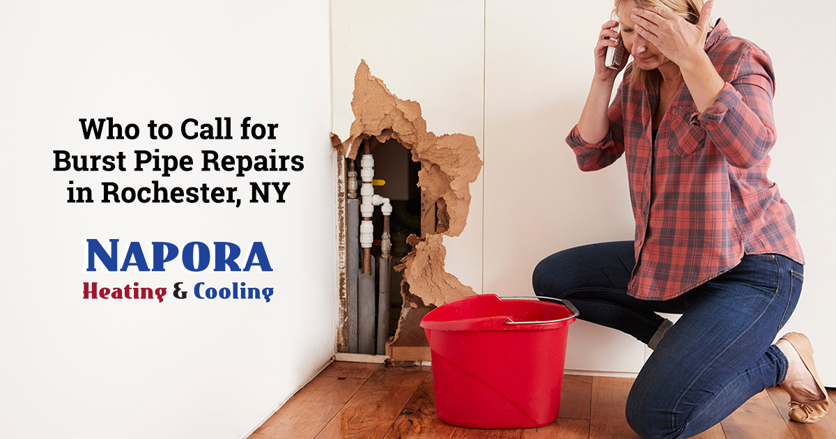 Who to Call for Burst Pipe Repairs in Rochester, NY