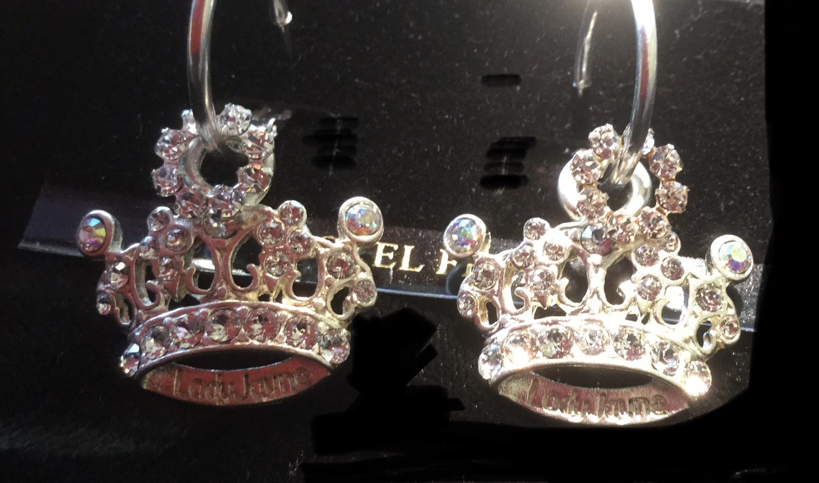 Crystal Crown set $68 per pair