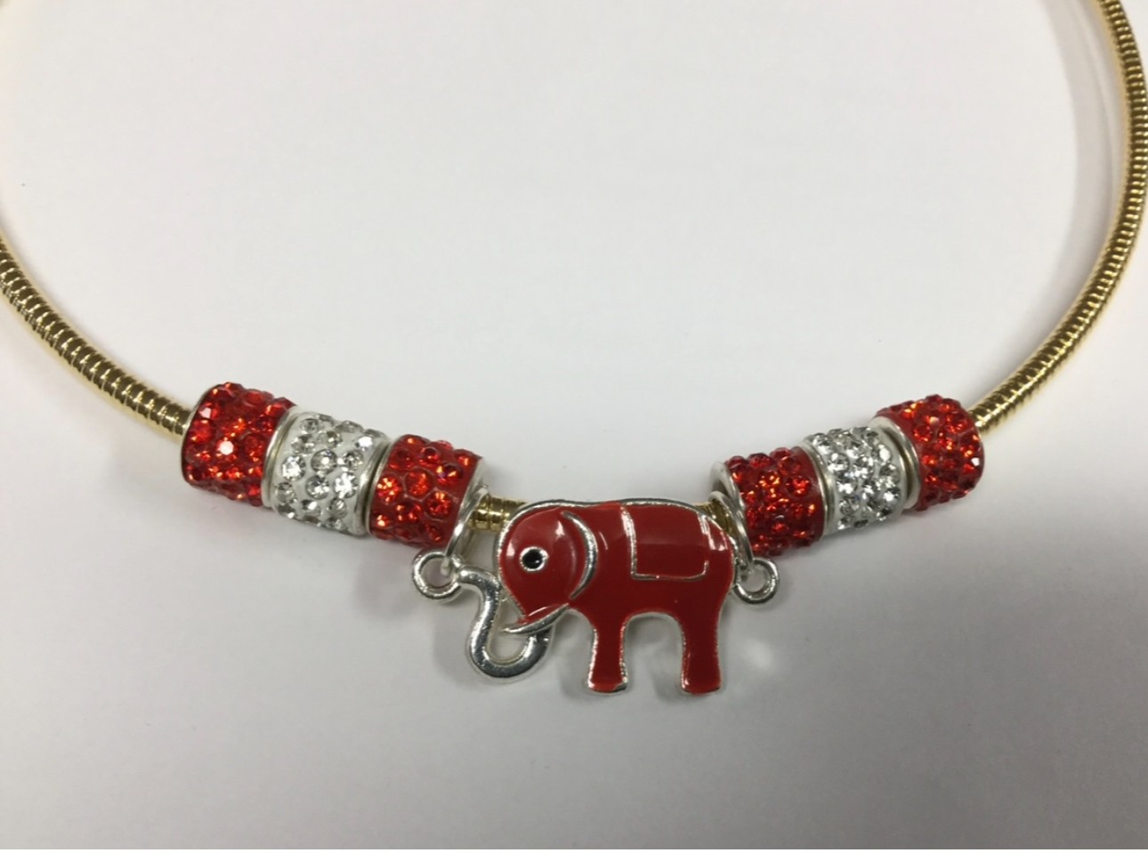 Red Elephant combo on your choice of chain and 6 spacers  $89