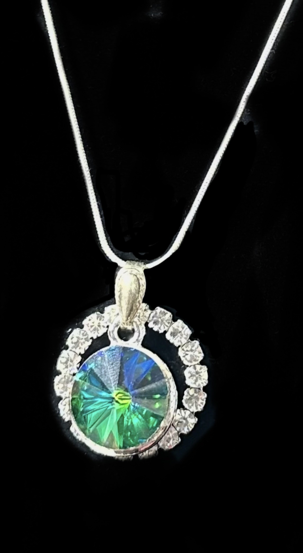 Volcano Green Necklace