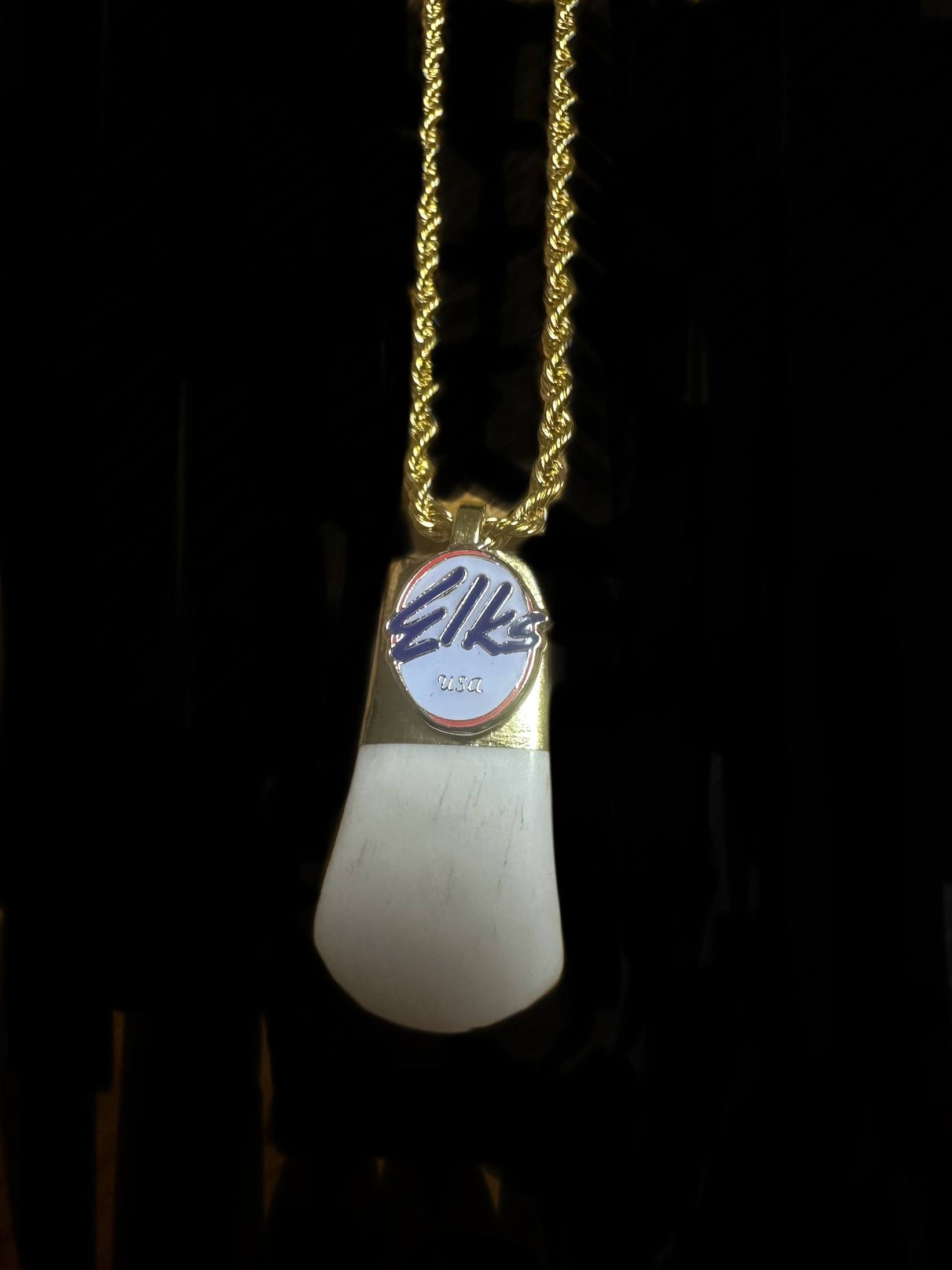 USA Elks tooth