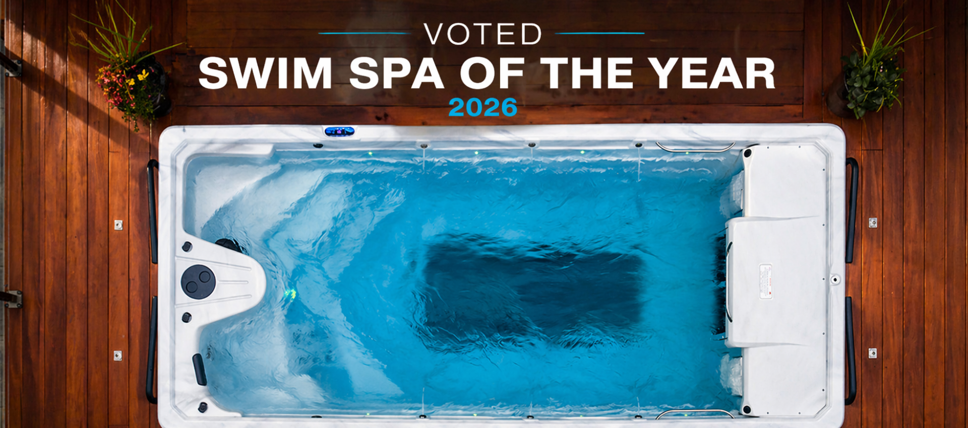 best swim spa, patented technology by PDC Spas