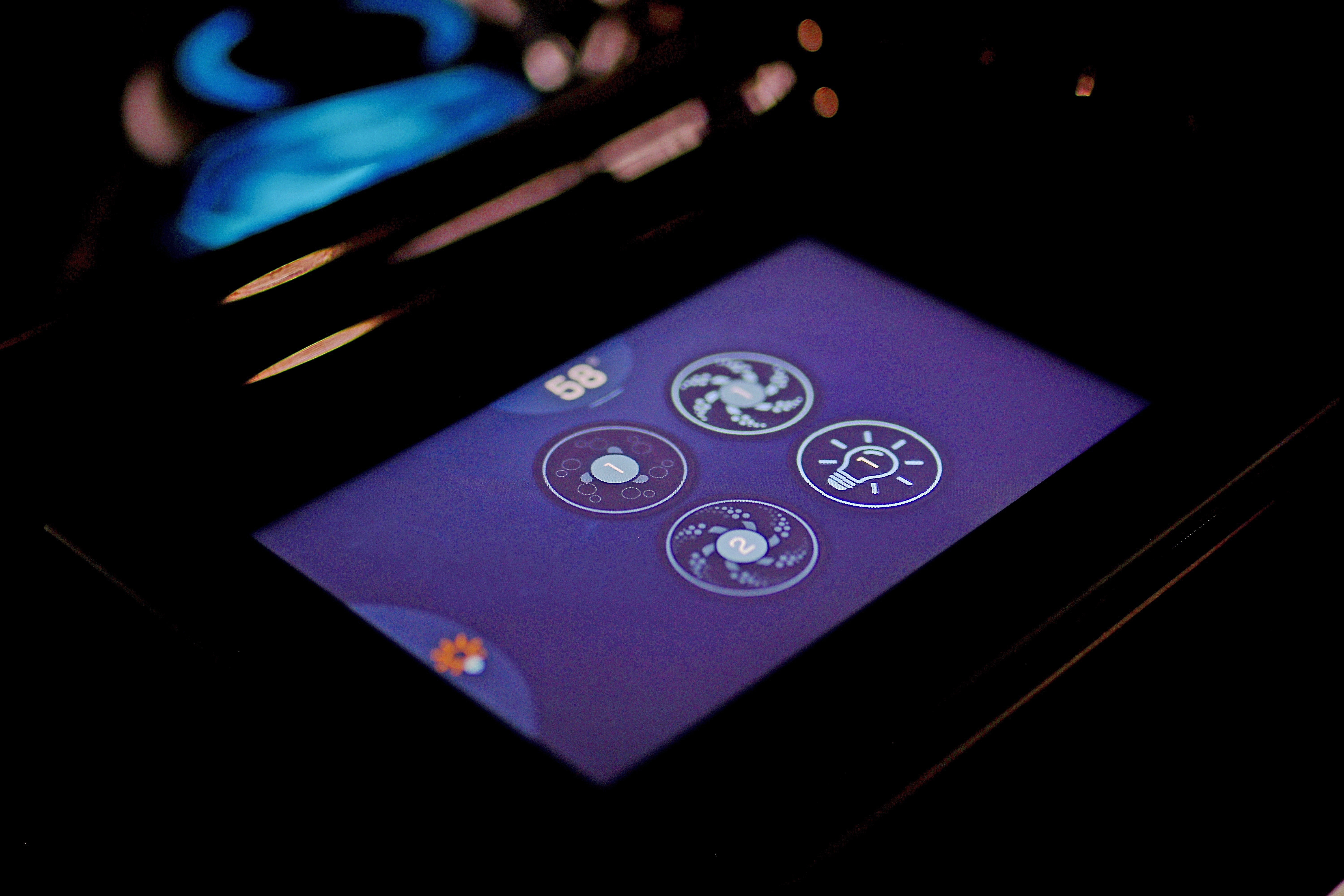 Summit Series swim spa control panel