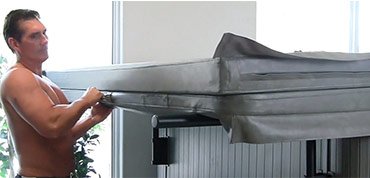 swim spa cover lifter