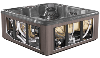 diagram of hot tub insulation