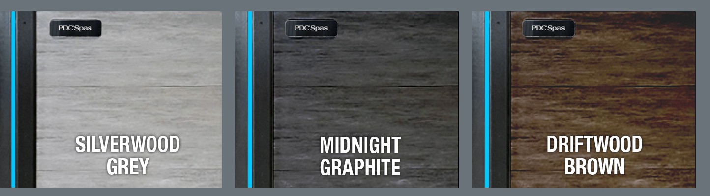 hot tub cabinet colors