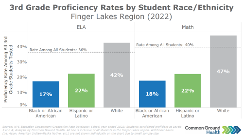 Student Proficiency: 3rd Grade English Language Arts (ELA) by Race/Ethnicity