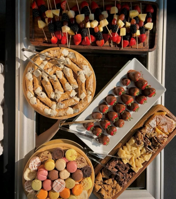 Guests at a bridal shower