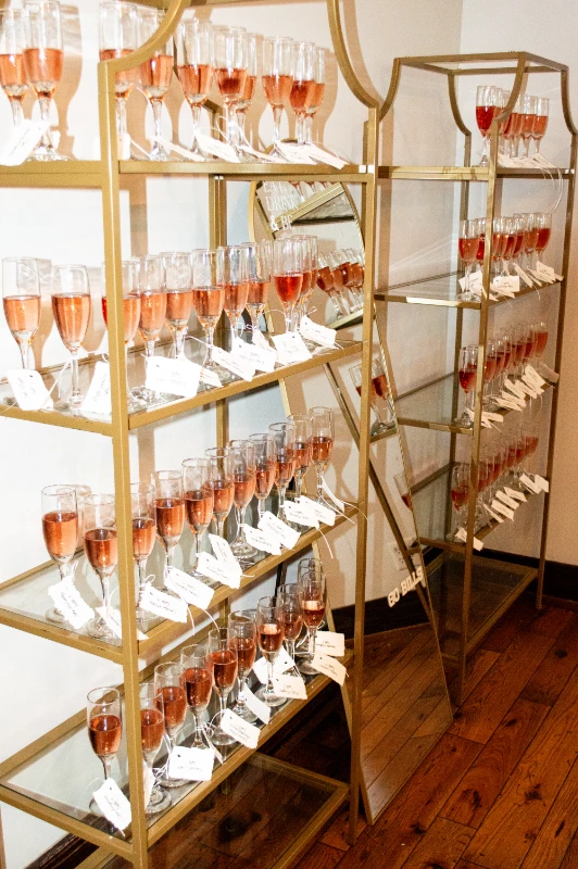 Bridal shower desserts and details