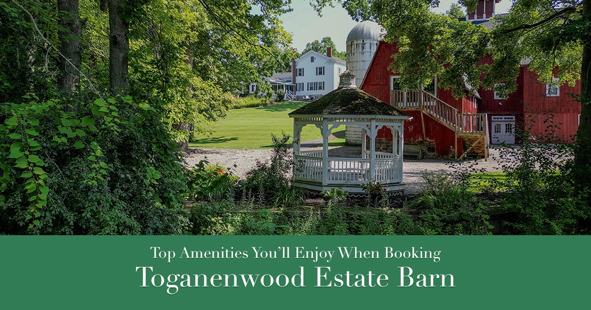 Top Amenities You’ll Enjoy When Booking Toganenwood Estate Barn