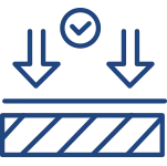 Air duct sealing icon for professional sealing.