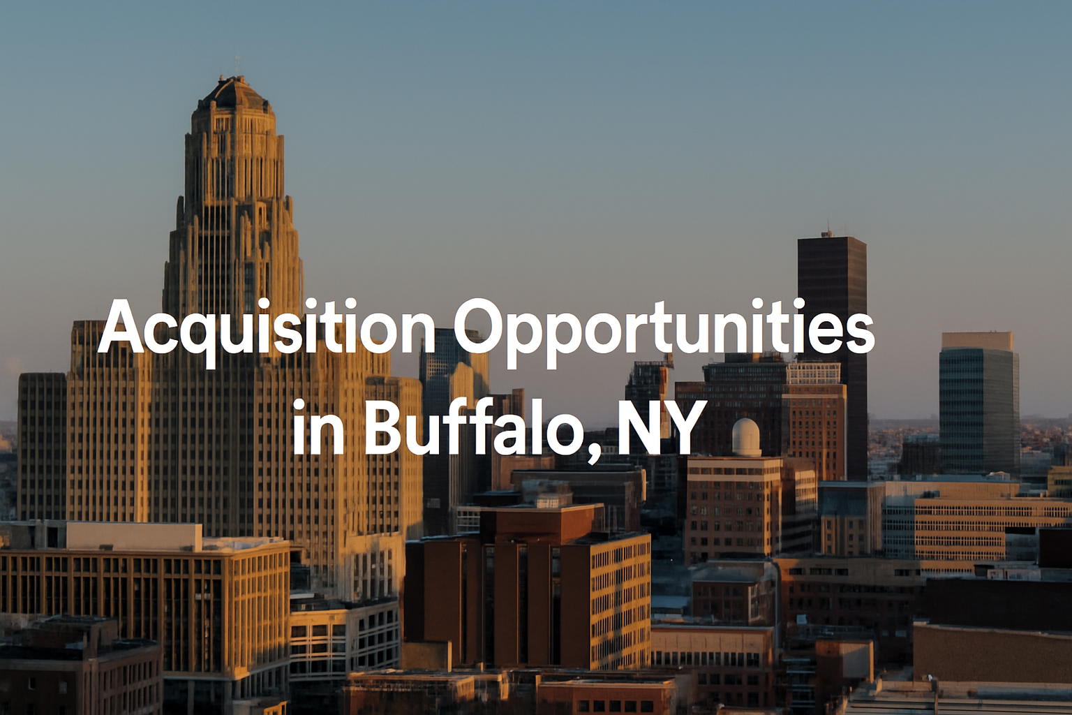 Buffalo Expansion: Acquisition Opportunities with The Mattiacio Group