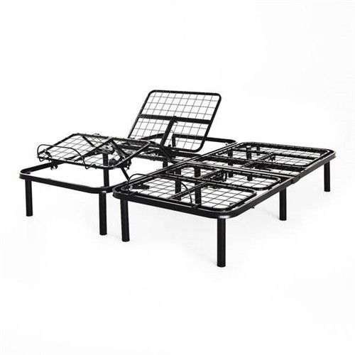 Split King Size Electric Adjustable Bed Frame with Wired Remote