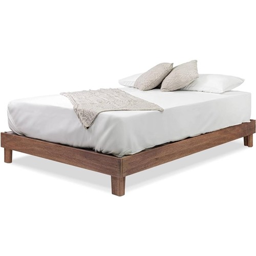 Full Size Oak Solid Wood Heavy Duty Platform Bed Frame