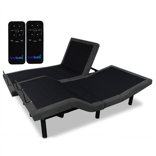 Split King Size Electric Adjustable Bed Frame with Wireless Remote