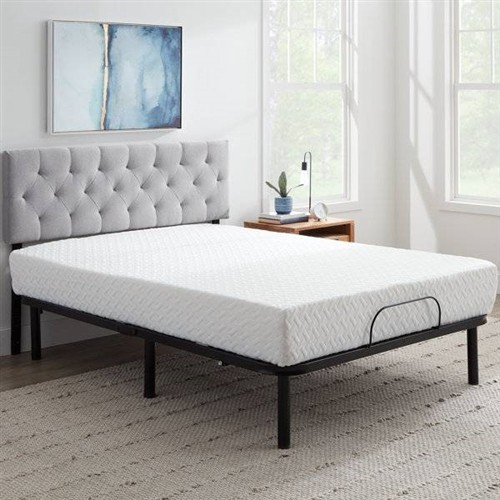 Queen Size Electric Adjustable Bed Frame with Wired Remote