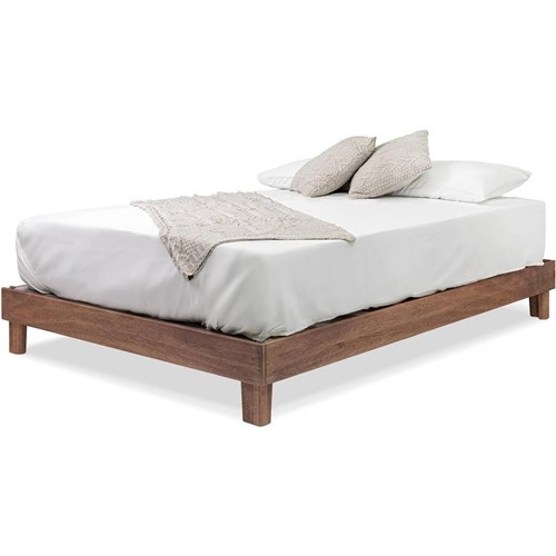 Full Size Oak Solid Wood Heavy Duty Platform Bed Frame