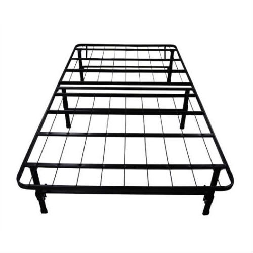 Twin Size Black Metal Bed Frame