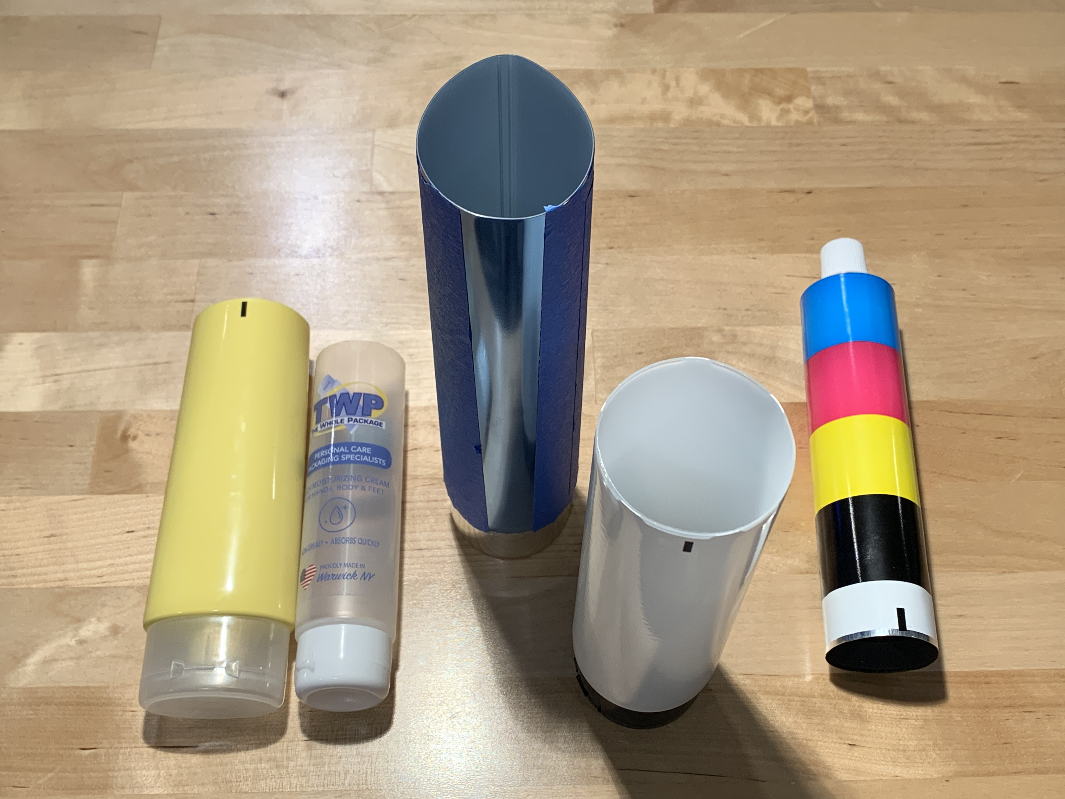 Comparing the Most Common Types of Plastic and Aluminum Squeeze Tubes