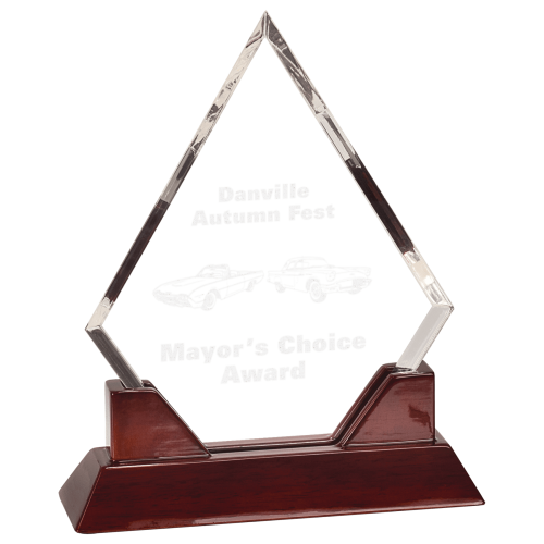 Diamond Acrylic Trophy