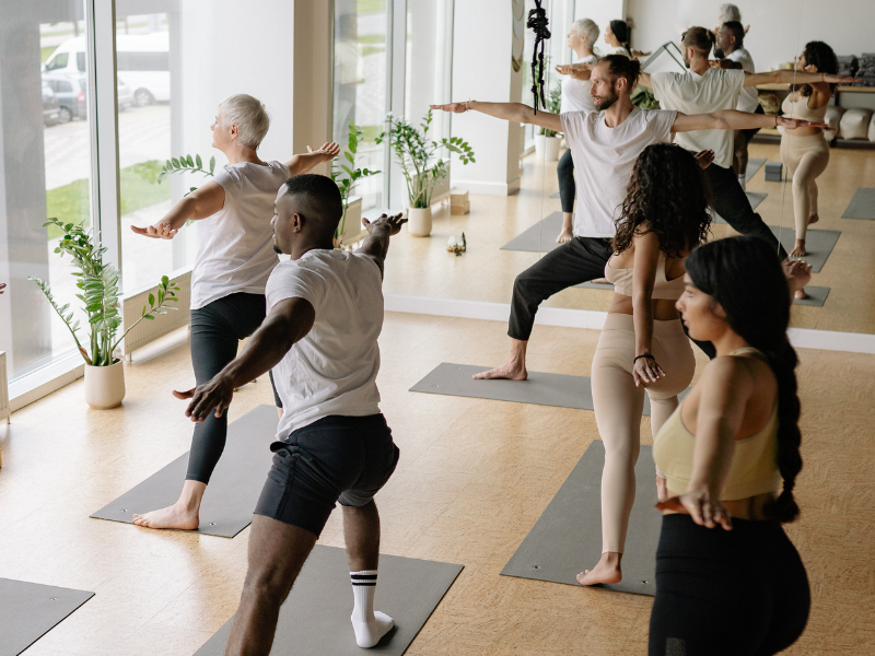 Pilates sculpt class