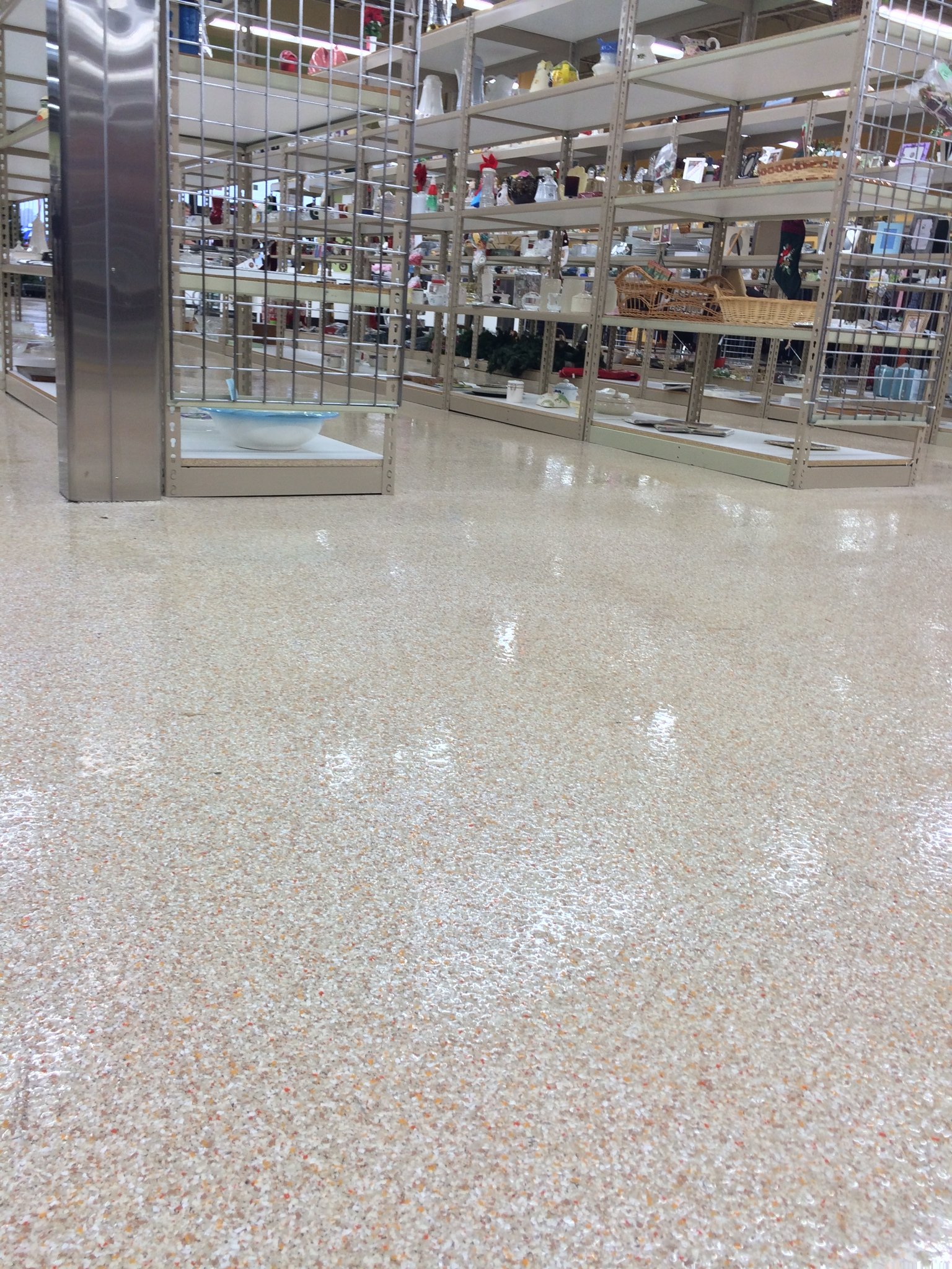 Epoxy Floor Coating for Commercial Warehouses | CNY Creative Coatings