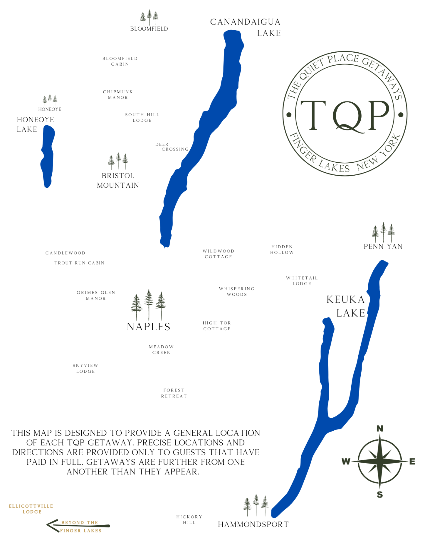 The Quiet Place Locations Map