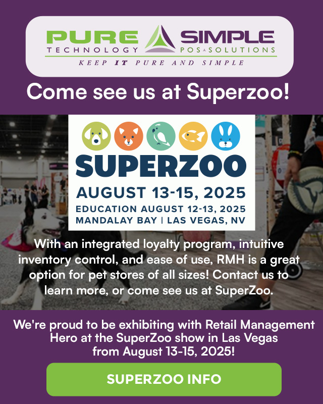 come see us at superzoo! August 13-15 2025