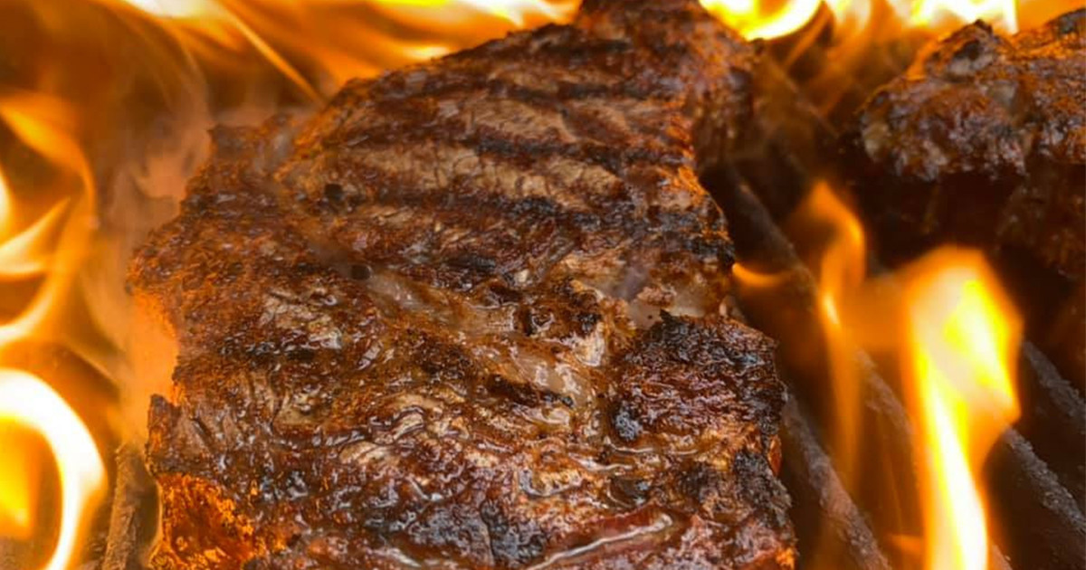 Summertime Steaks At Our Family Cookout