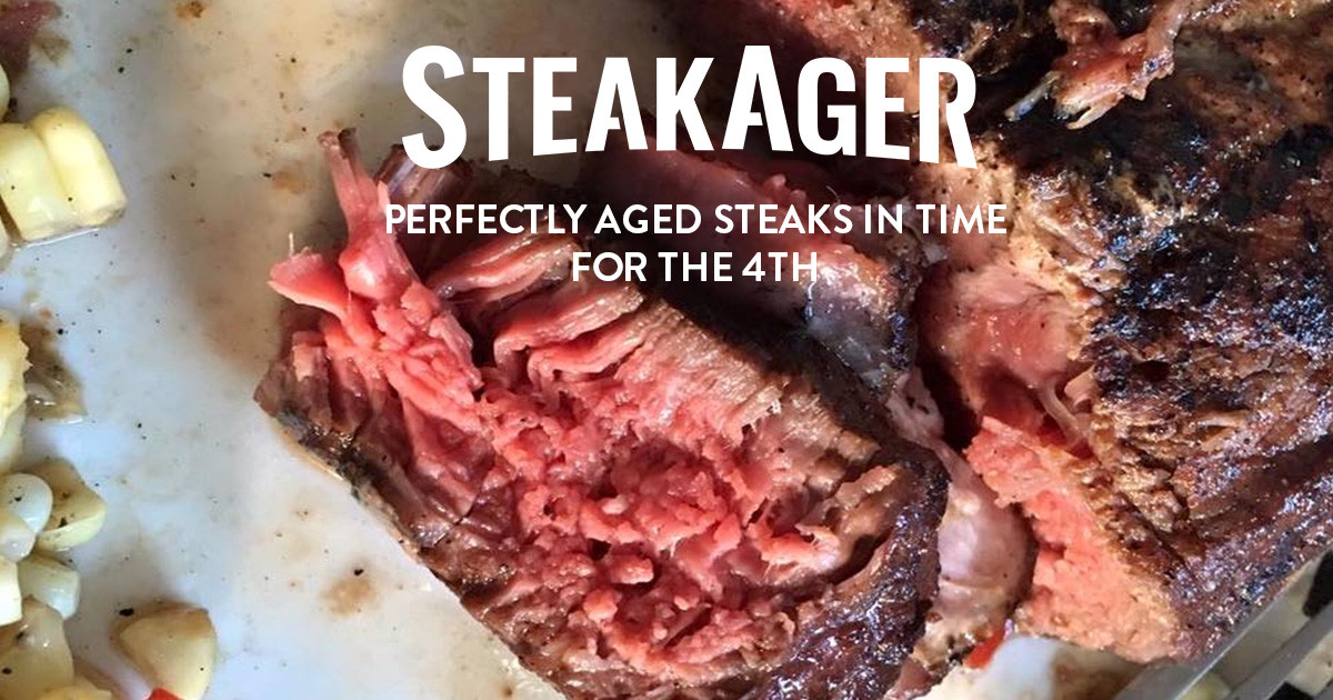 Perfectly Aged Steaks in Time for the 4th