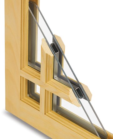 Simulated Divided Lite with Spacer Bar