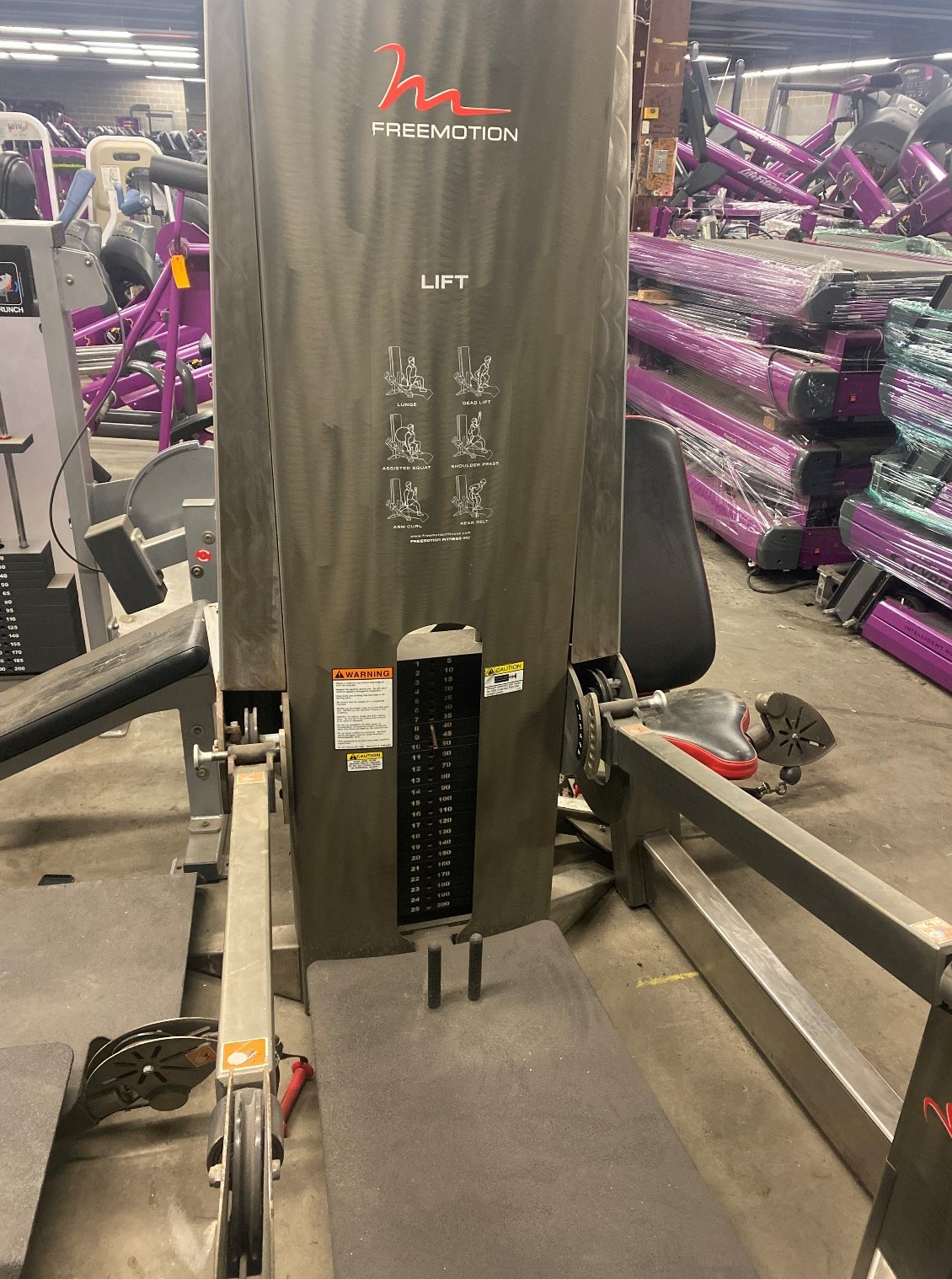 Free Motion Lift Rebirth Fitness