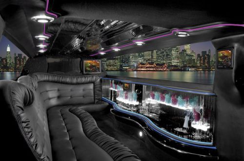 Sedan Limo Interior