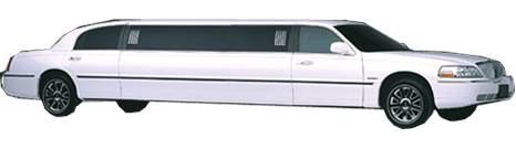 White Lincoln Towncar Superstretch Limo