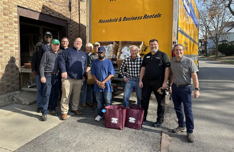 Volunteers at St Andrews Food Cupboard
