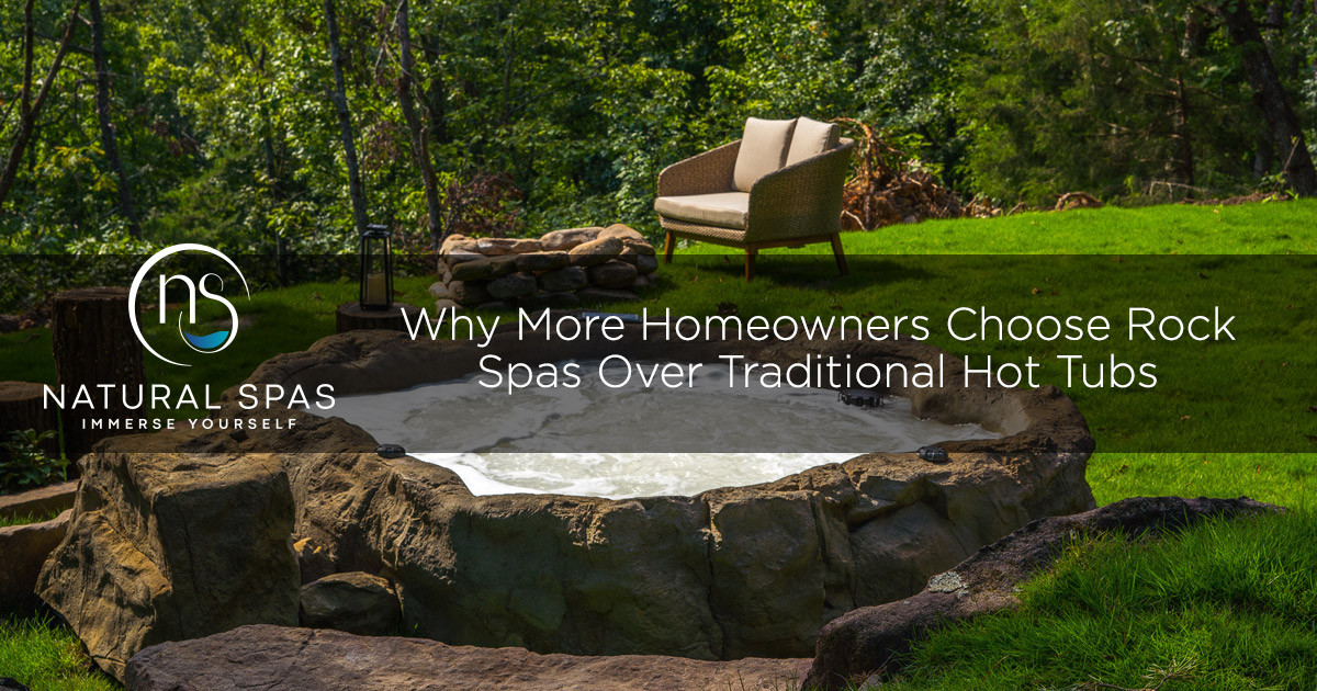 Why More Homeowners Choose Rock Spas Over Traditional Hot Tubs