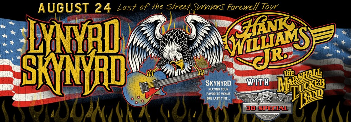 2018 Lynyrd Skynyrd, Hank Williams Jr & The Marshall Tucker Band Concert