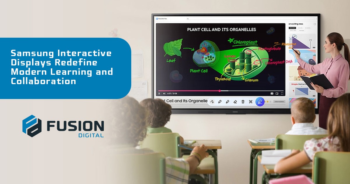 Samsung Interactive Displays Redefine Modern Learning and Collaboration