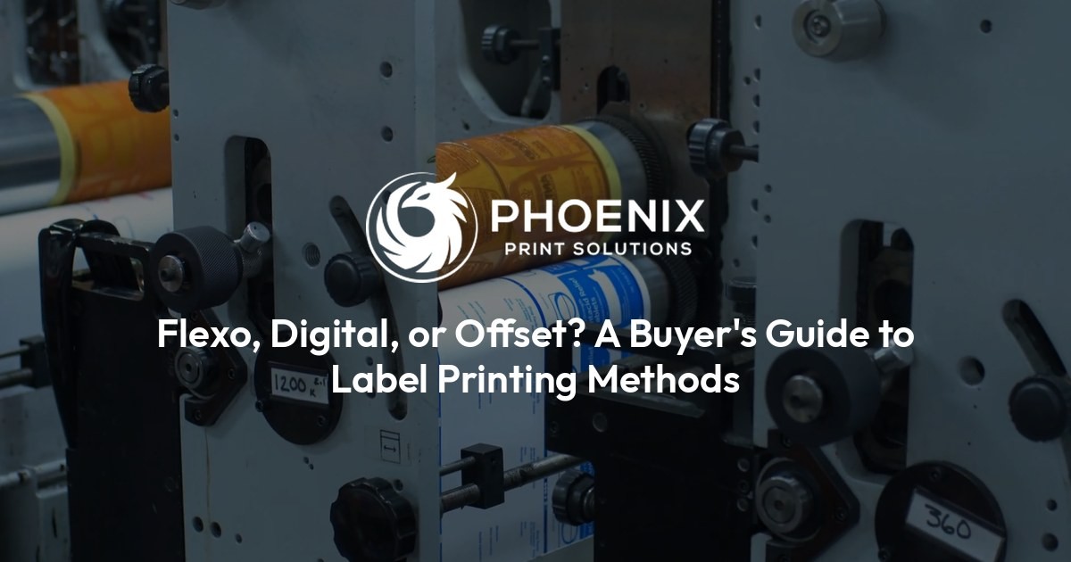 Flexo, Digital, or Offset? A Buyer's Guide to Label Printing Methods